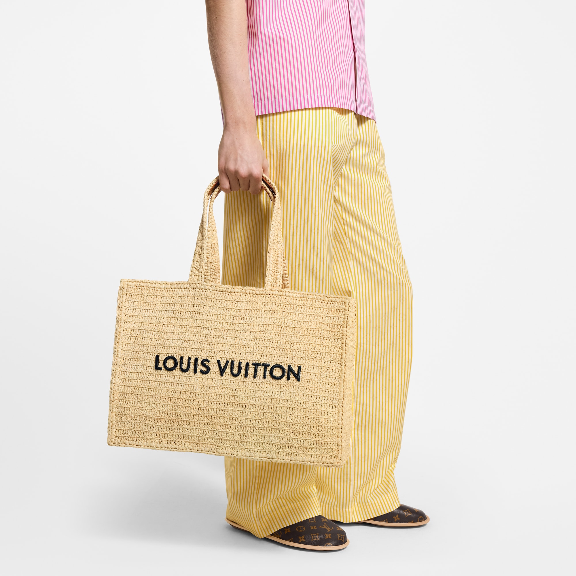 Summer Shopper Tote MM Other Canvas - Men Bags | LOUIS VUITTON